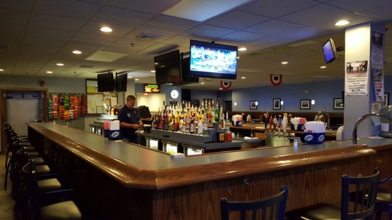 bar area
