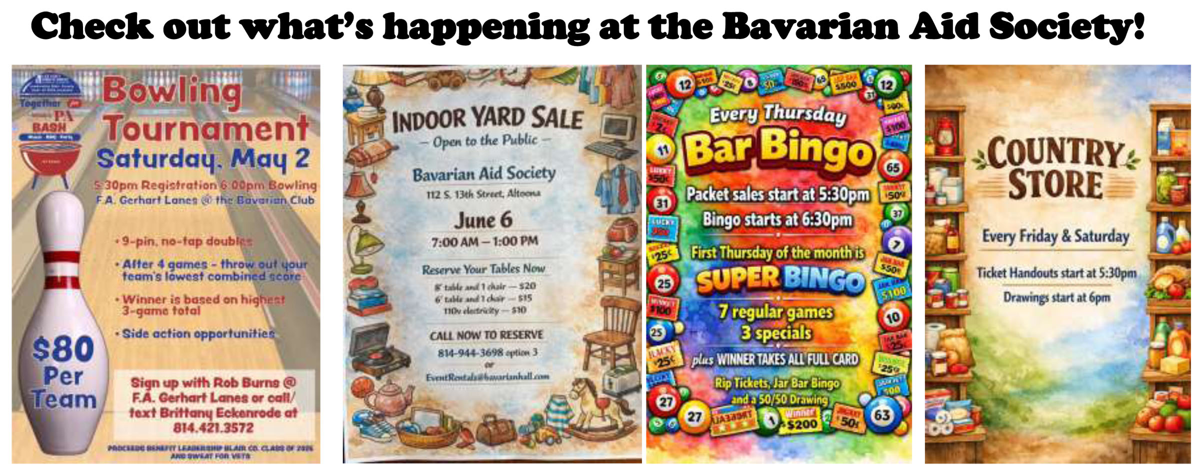 What's Happening at the Bavarian